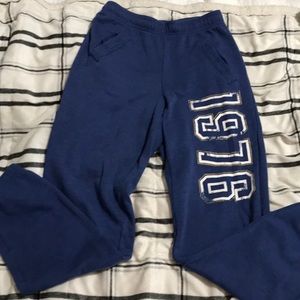Blue joggers